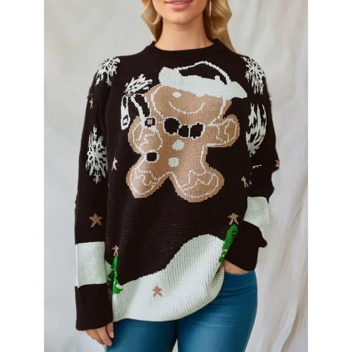 Marlow | Pull de Noël en pain d’épices