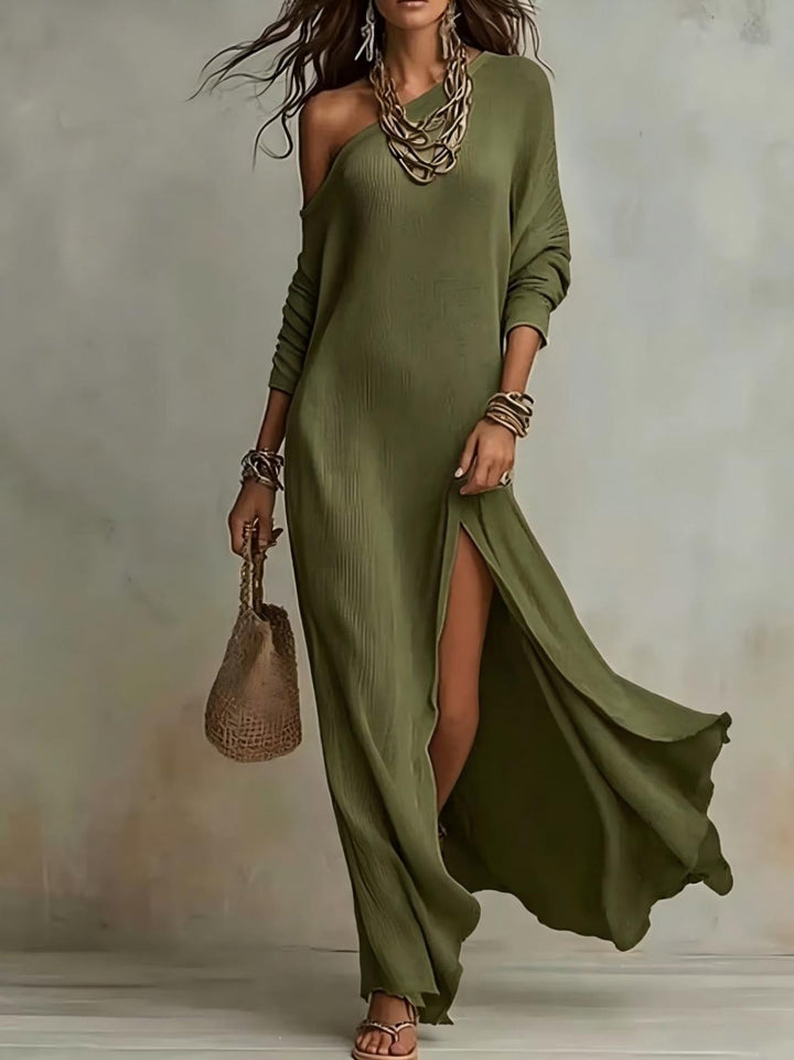 Mirabelle™ | Robe à Épaule Dénudée