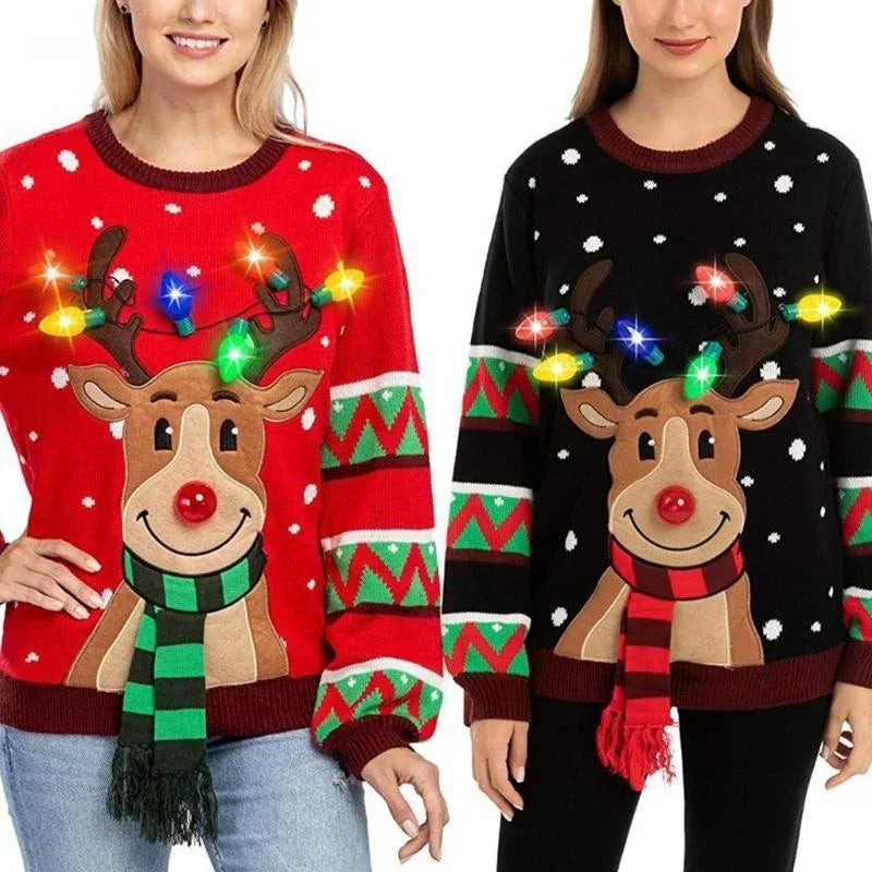 Holly | Pull de Noël lumineux