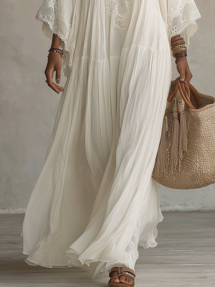 Solveig | Robe Perle Blanche