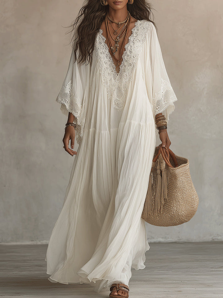 Solveig | Robe Perle Blanche