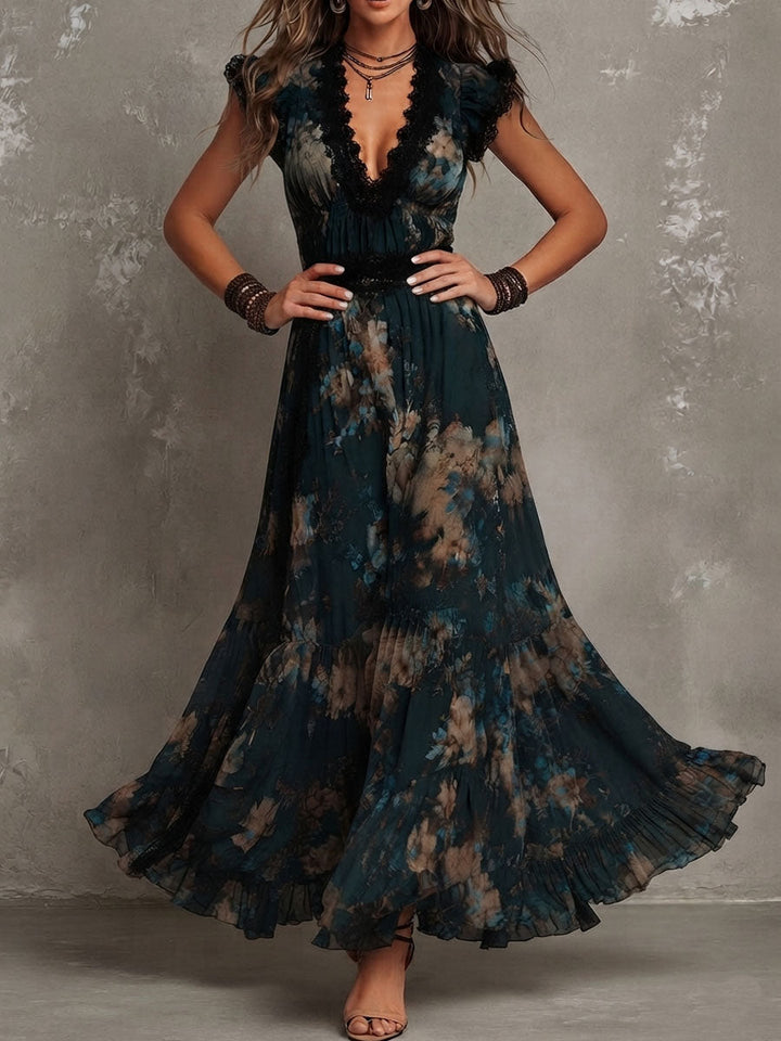 Athénaïs | Robe Forêt Enchantée