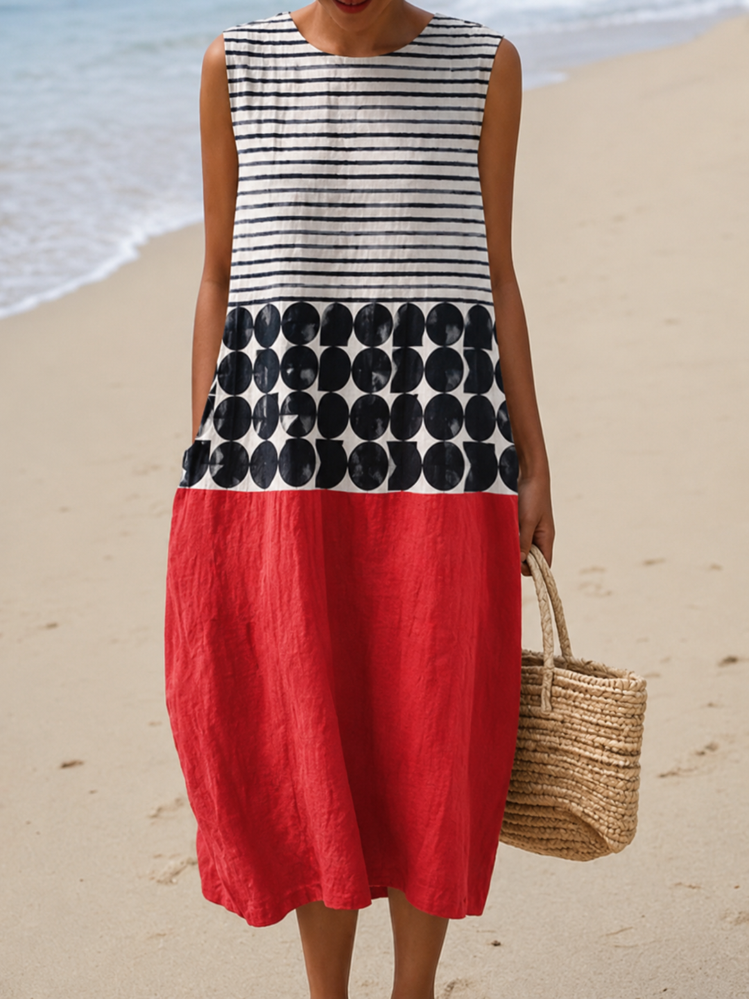 Robe midi colorblock Jane™