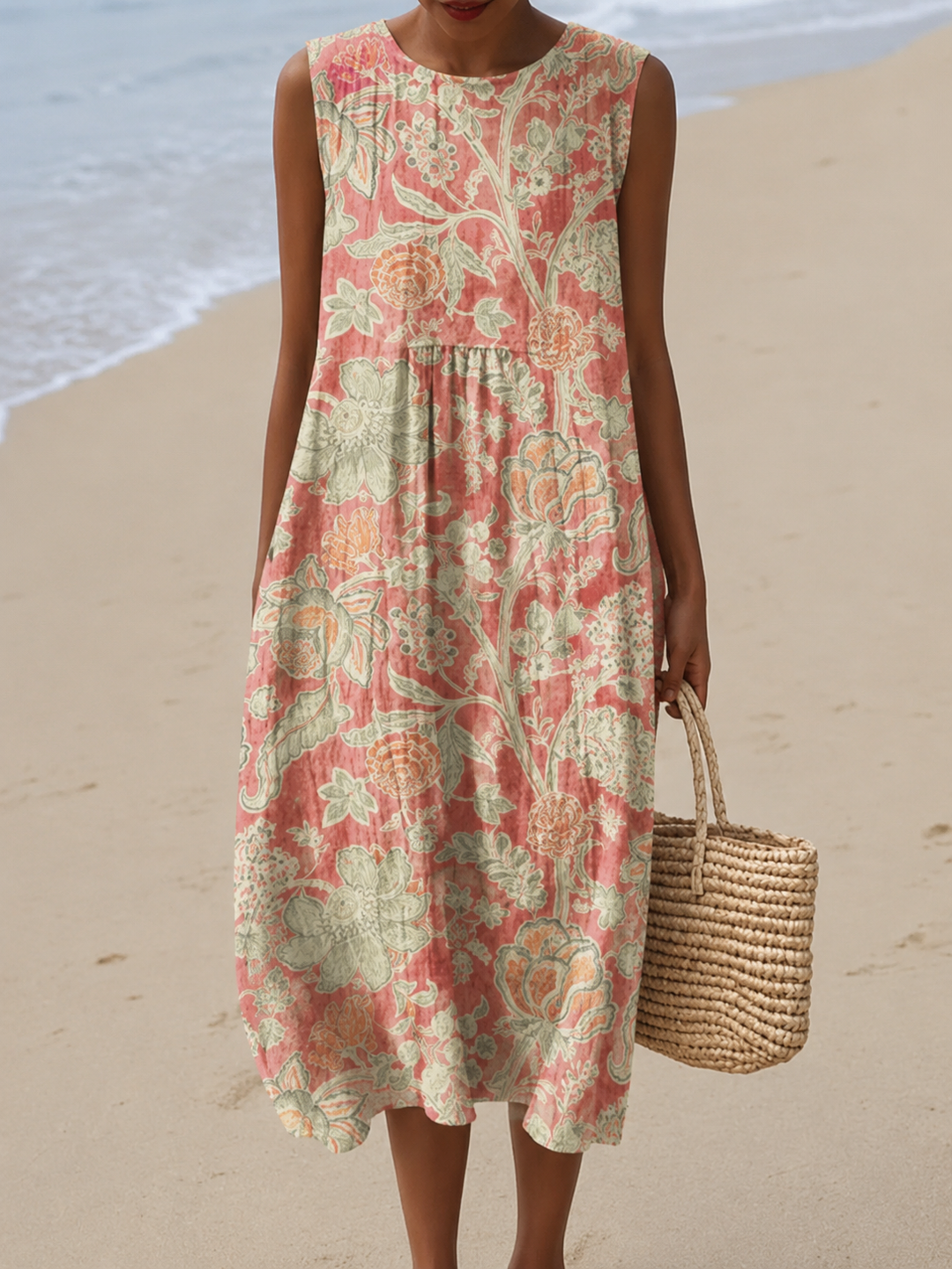 Robe midi fleurie Beth™