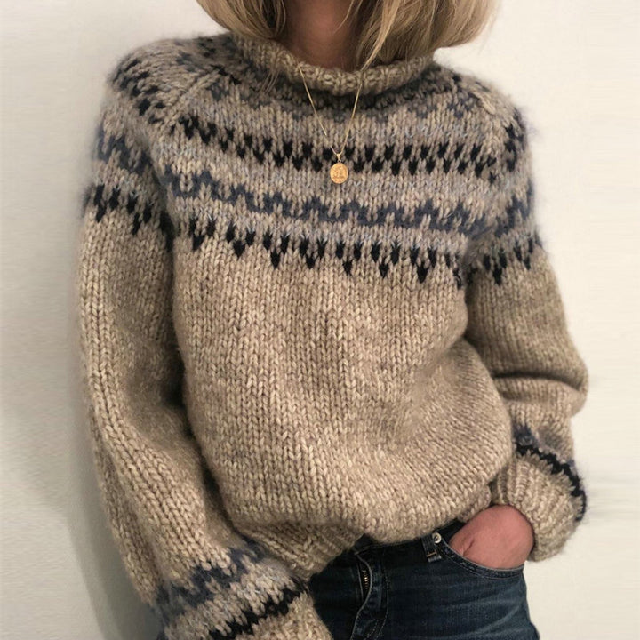 Amélie® Pull douillet en maille pour femme