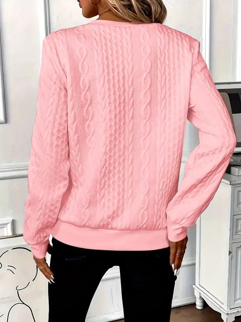 Amy | Pull élégant zippé