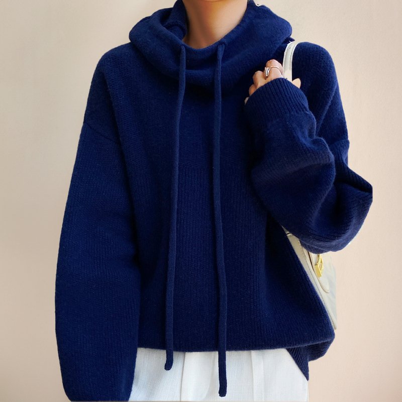 Charlie | Pull à col roulé douillet en laine pour femme