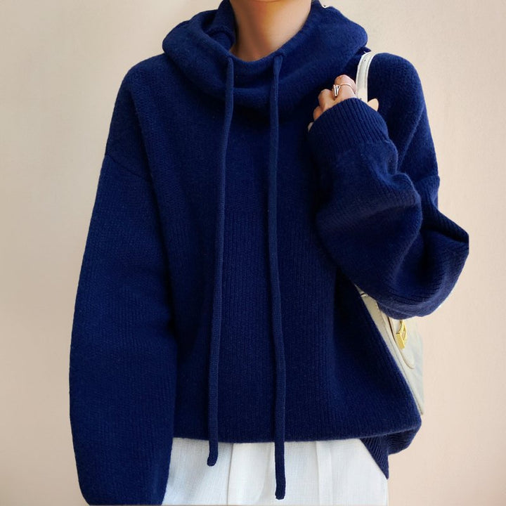 Charlie | Pull à col roulé douillet en laine pour femme