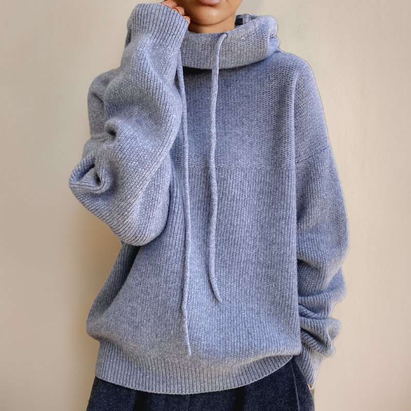 Charlie | Pull à col roulé douillet en laine pour femme