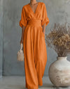 Kiara | Ensemble long fluide imprimé