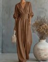 Kiara | Ensemble long fluide imprimé