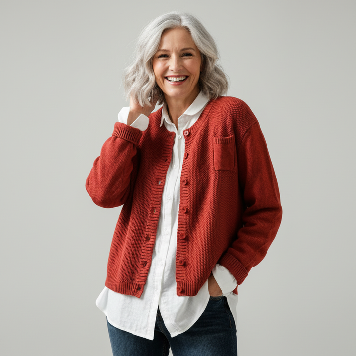 Berlinda™ | Cardigan Douillet en Maille