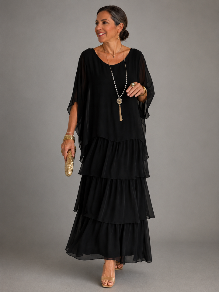 Céline™ | Robe Longue Élégante et Fluide