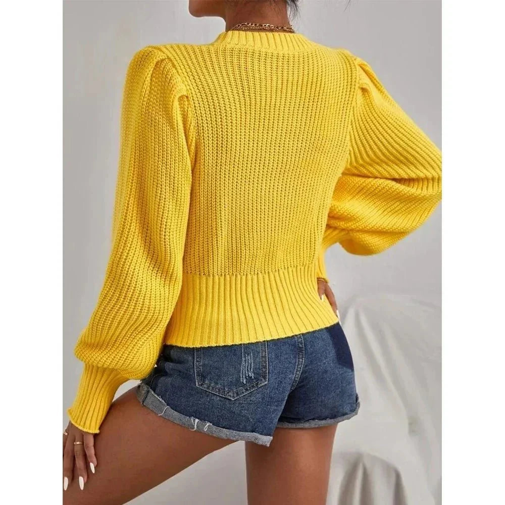 Delilah | Pull torsadé en maille douillette