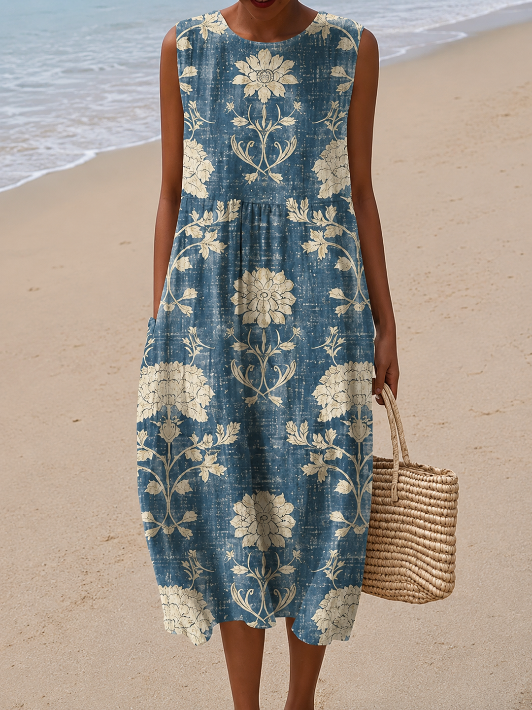 Robe midi bohème Belle™