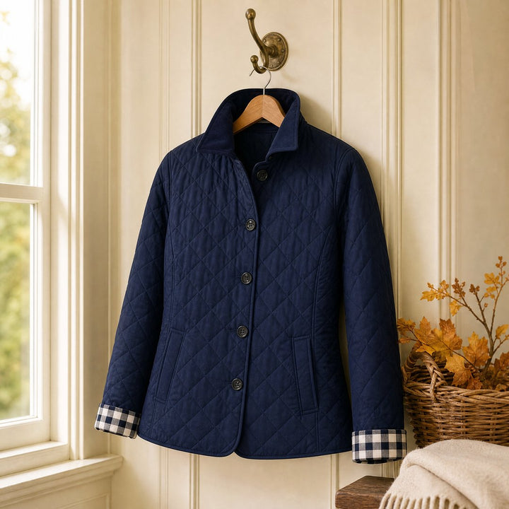 Veste Eleanor Whitmore — Élégante veste matelassée de mi-saison