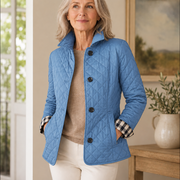 Veste Eleanor Whitmore — Élégante veste matelassée de mi-saison