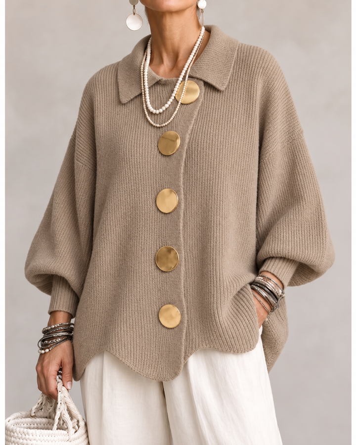 Ardelle | Cardigan Oversize à Col