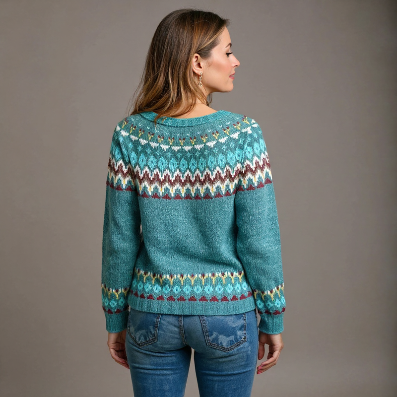 Coralie | Pull classique en laine islandaise
