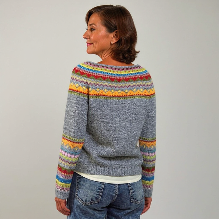 Desiree | Pull classique en laine islandaise