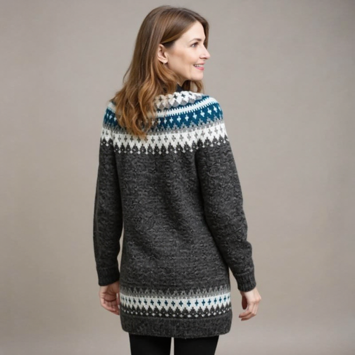 Corentine | Pull classique en laine islandaise