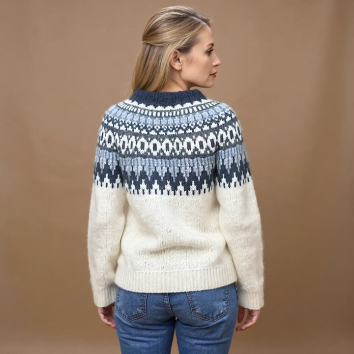 Clelia | Pull classique en laine islandaise