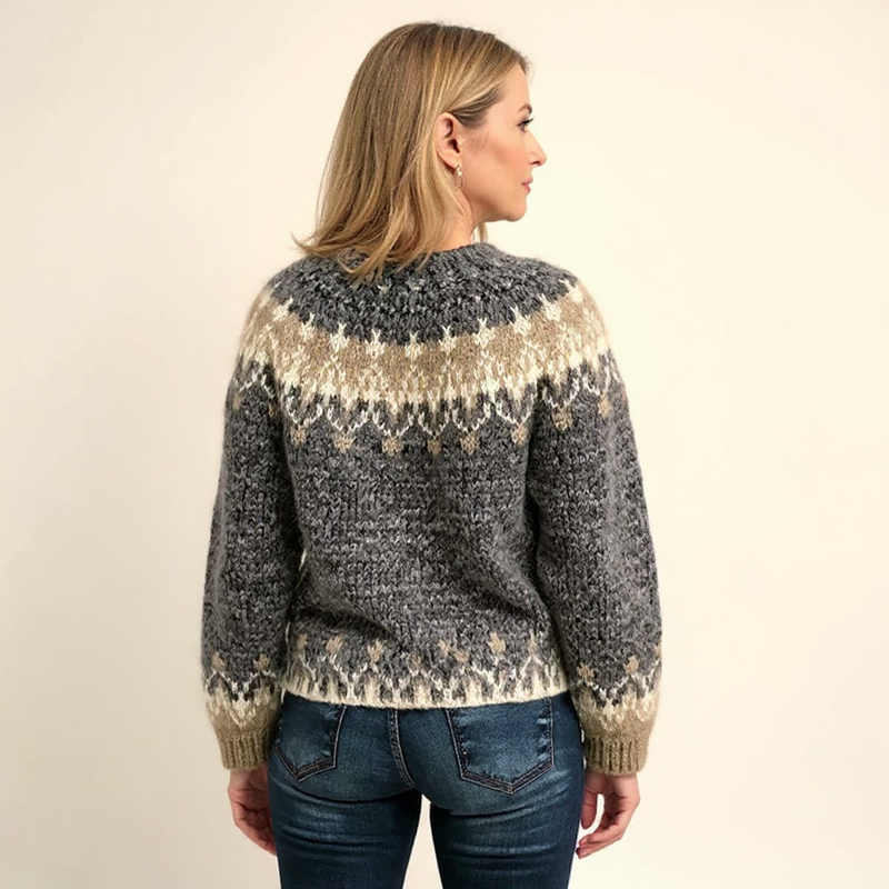 Candide | Pull classique en laine islandaise