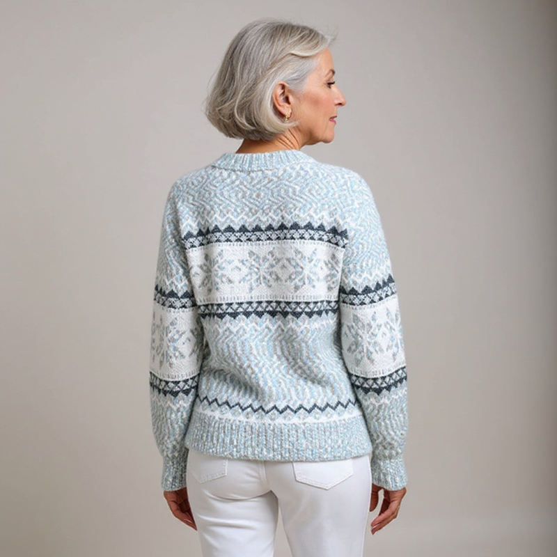 Dorine | Pull classique en laine islandaise