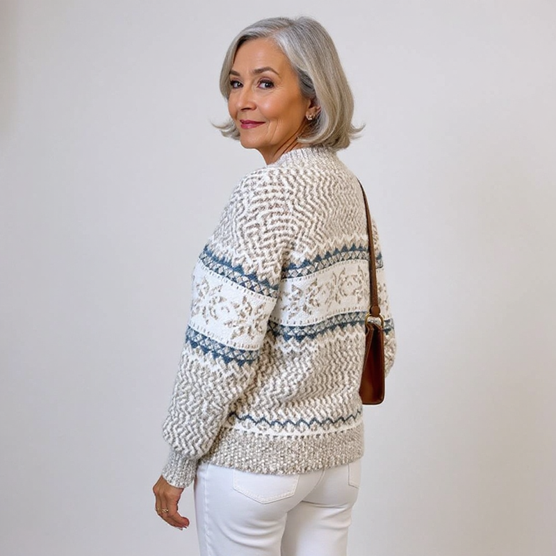 Dorine | Pull classique en laine islandaise