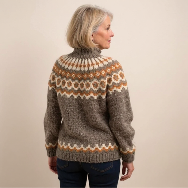 Berenice | Pull classique en laine islandaise