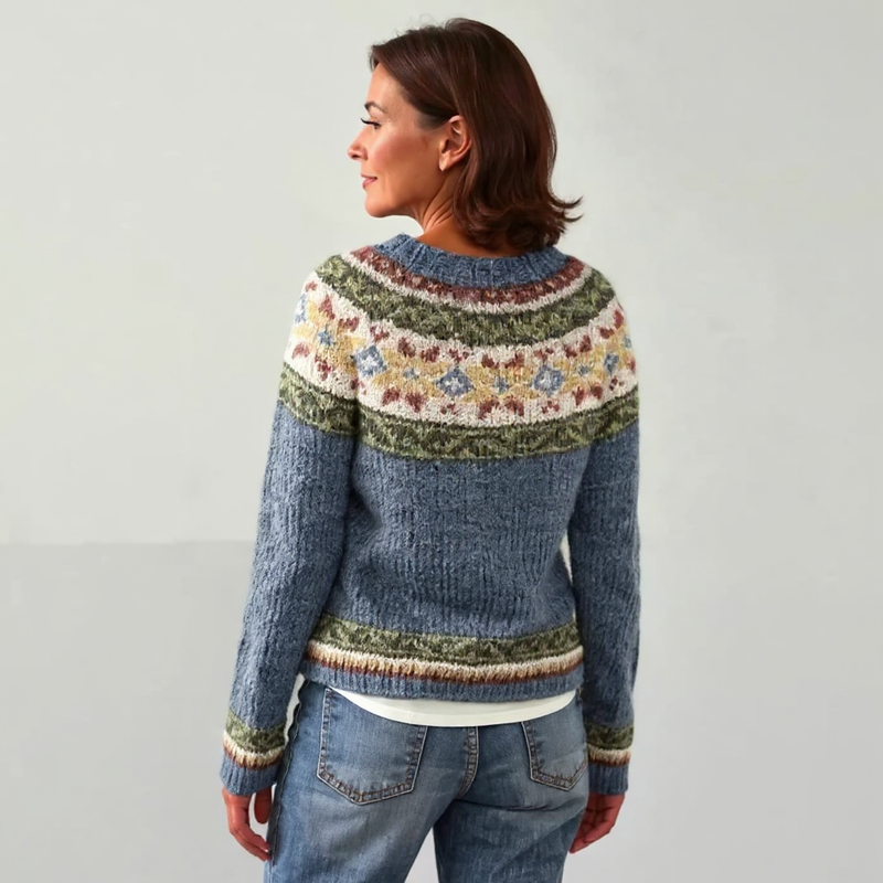 Charline | Pull classique en laine islandaise