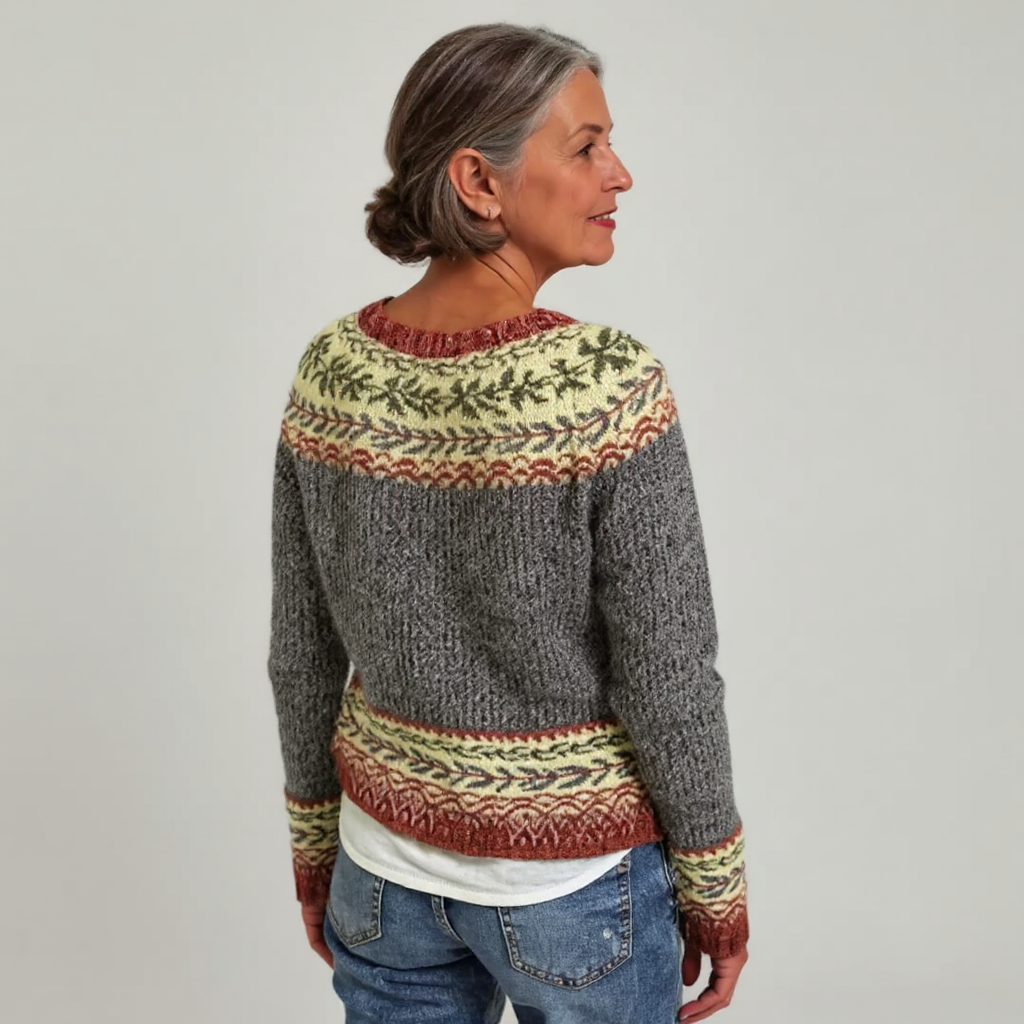 Donatienne | Pull classique en laine islandaise