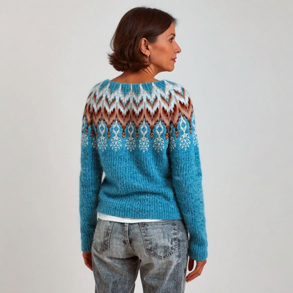 Berangere | Pull classique en laine islandaise