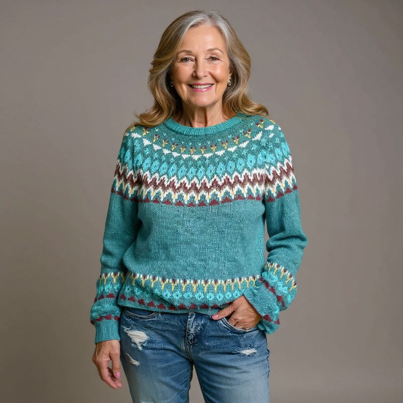 Coralie | Pull classique en laine islandaise