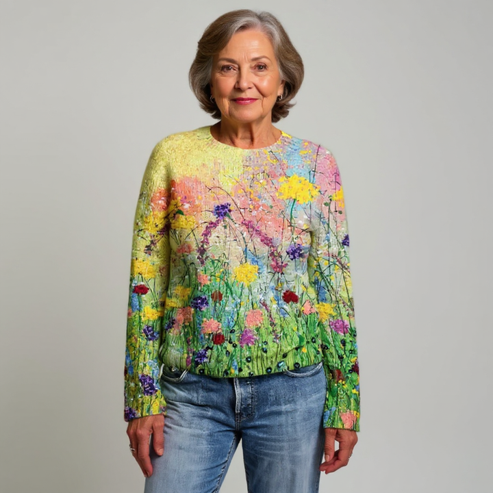 Delia | Pull classique en laine islandaise
