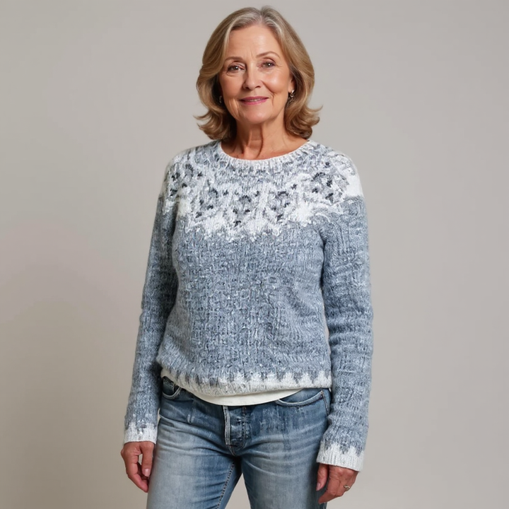 Brune | Pull classique en laine islandaise