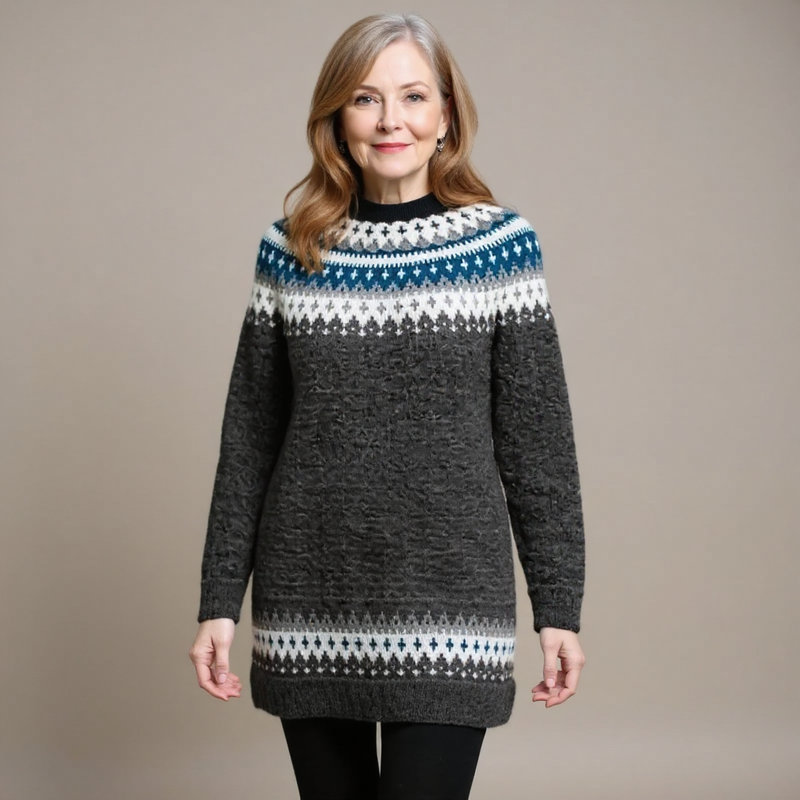 Corentine | Pull classique en laine islandaise