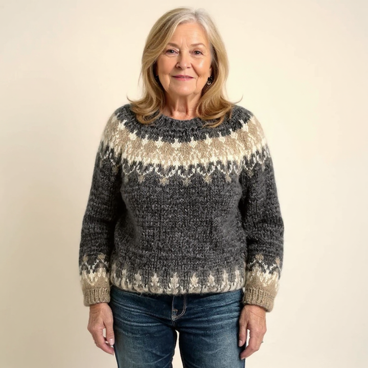 Candide | Pull classique en laine islandaise