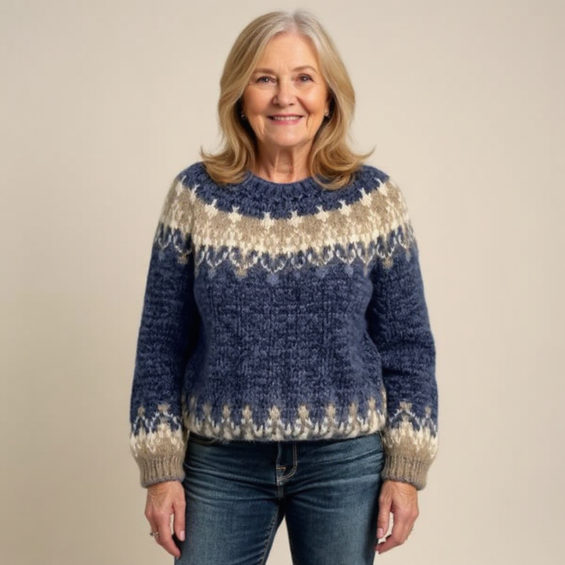 Candide | Pull classique en laine islandaise