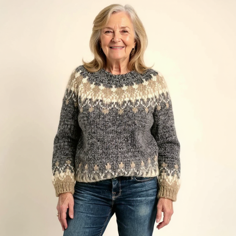 Candide | Pull classique en laine islandaise