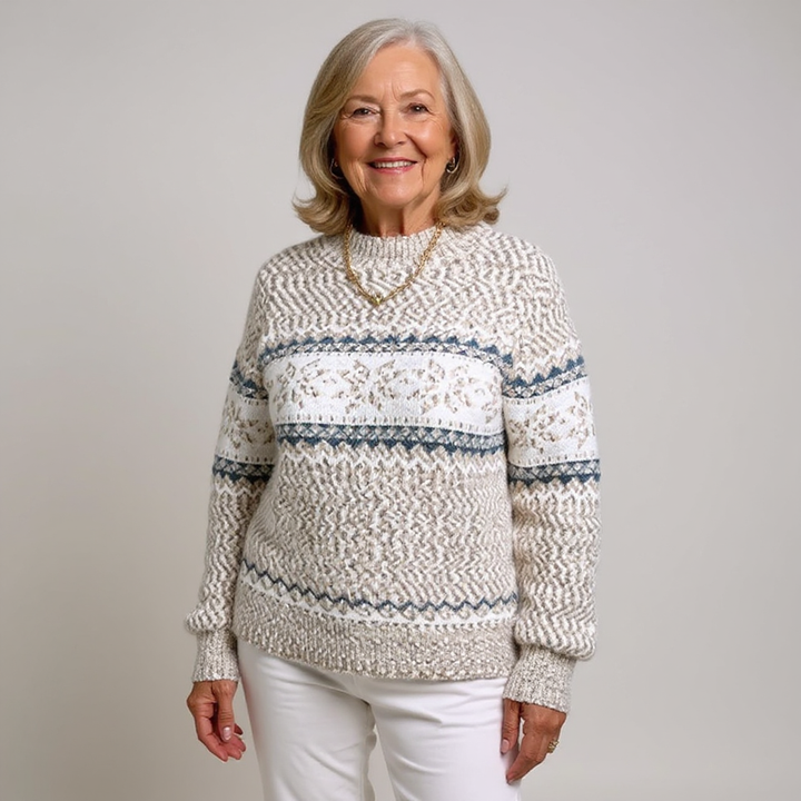 Dorine | Pull classique en laine islandaise