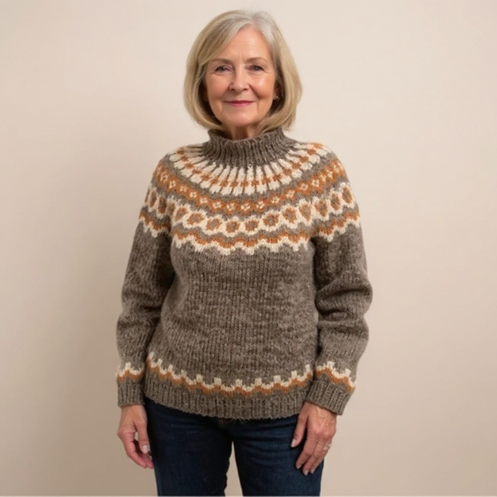 Berenice | Pull classique en laine islandaise