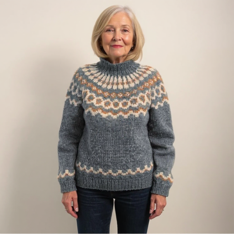 Berenice | Pull classique en laine islandaise