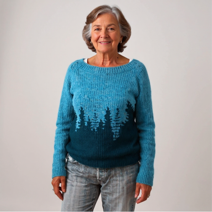 Eglantine | Pull classique en laine islandaise