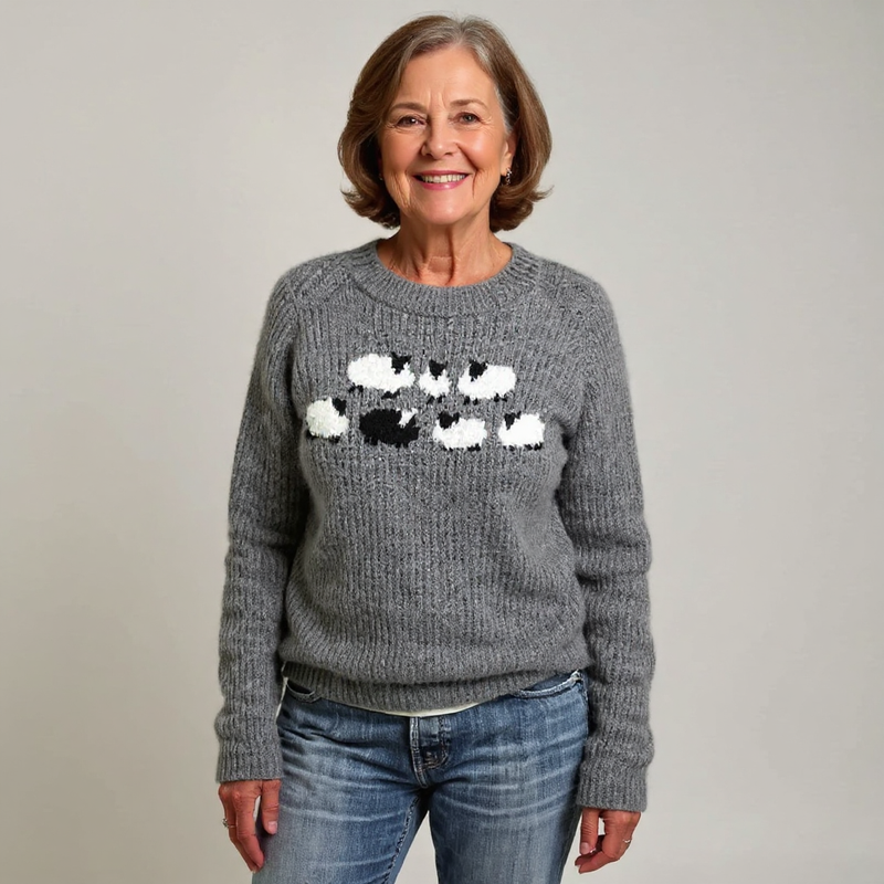 Clea | Pull classique en laine islandaise