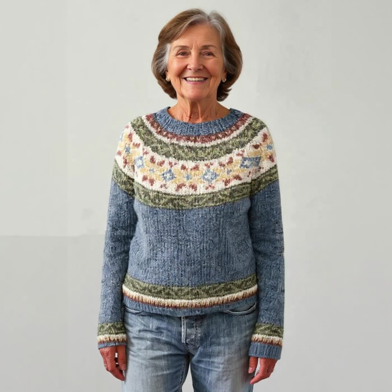 Charline | Pull classique en laine islandaise