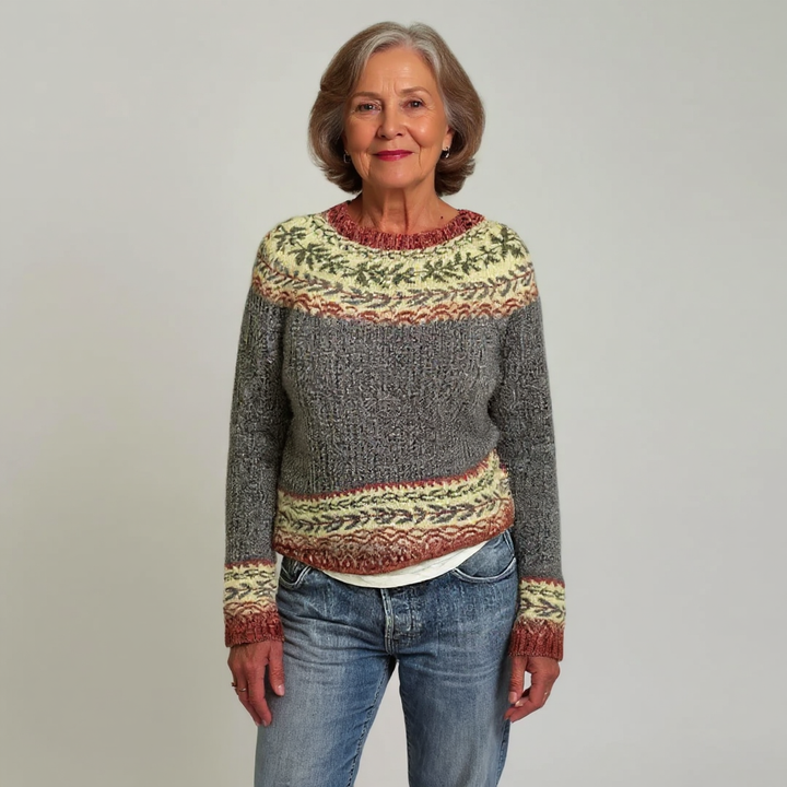 Donatienne | Pull classique en laine islandaise