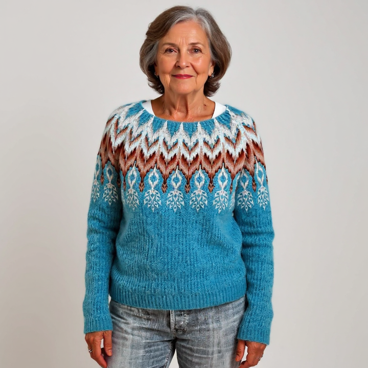 Berangere | Pull classique en laine islandaise
