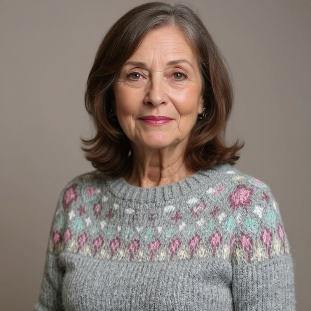 Blanche | Pull classique en laine islandaise