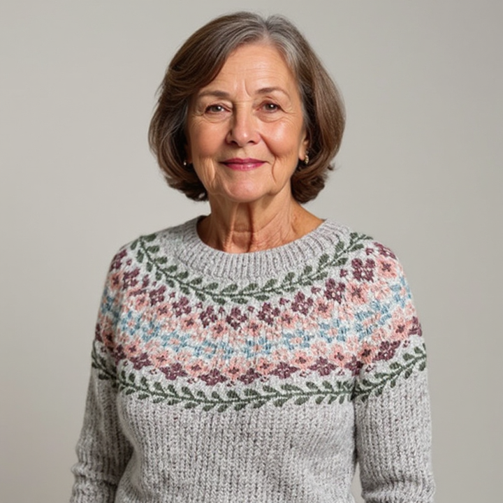 Doriane | Pull classique en laine islandaise